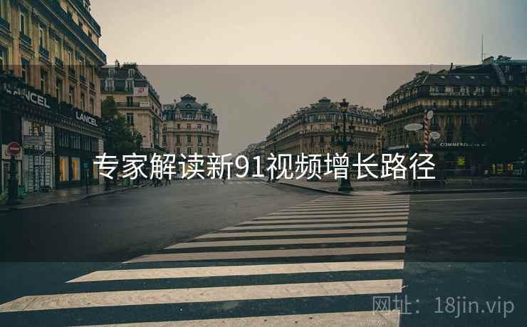 专家解读新91视频增长路径